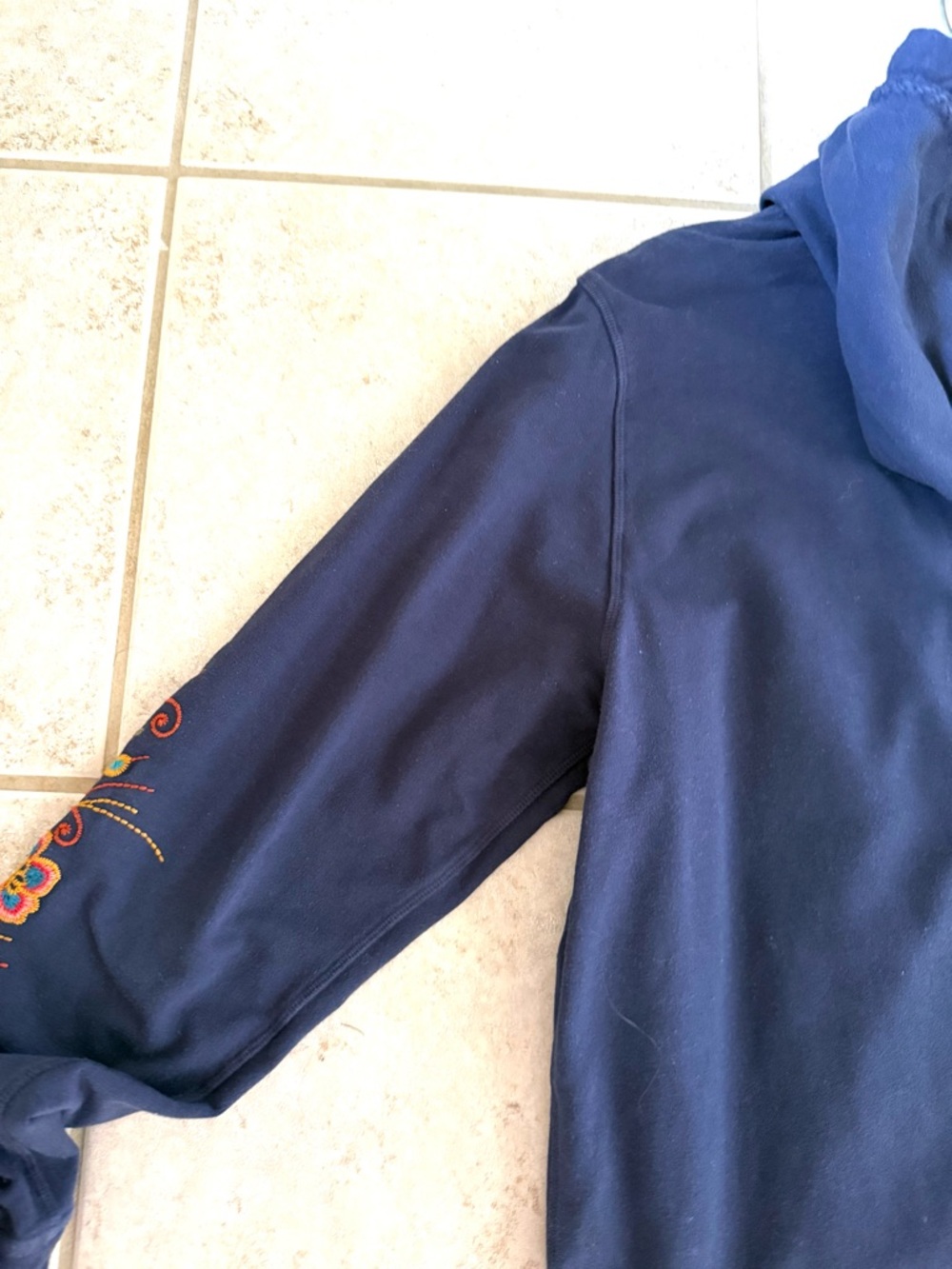 Johnny Was - Floral Shula French Terry Zipup Sweatshirt - Picture 12 of 12
